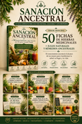SANACION ANCESTRAL: biblioteca secreta de hierbas medicinales, jugos naturales, ideas y guía para emprendimiento natural